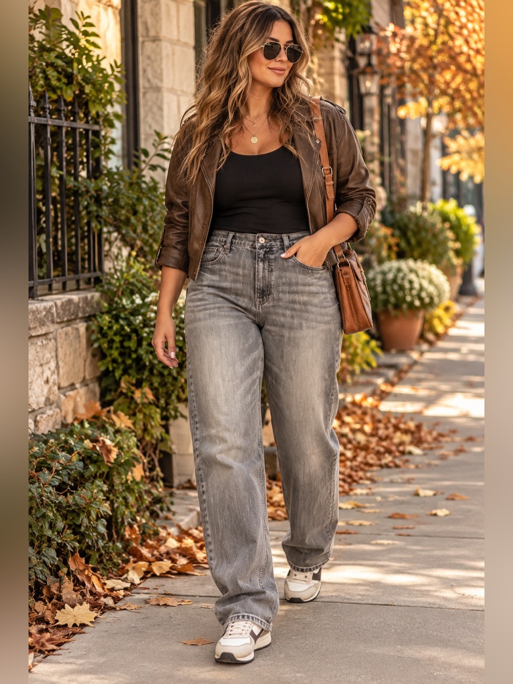 AVIREX Gray Wash Relaxed Straight Leg Jeans Women’s Size 16 Y2K